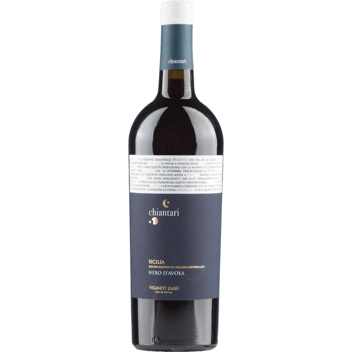 Chiantari Nero d'Avola Sicilia Rosso DOC, Vigneti Zabu
